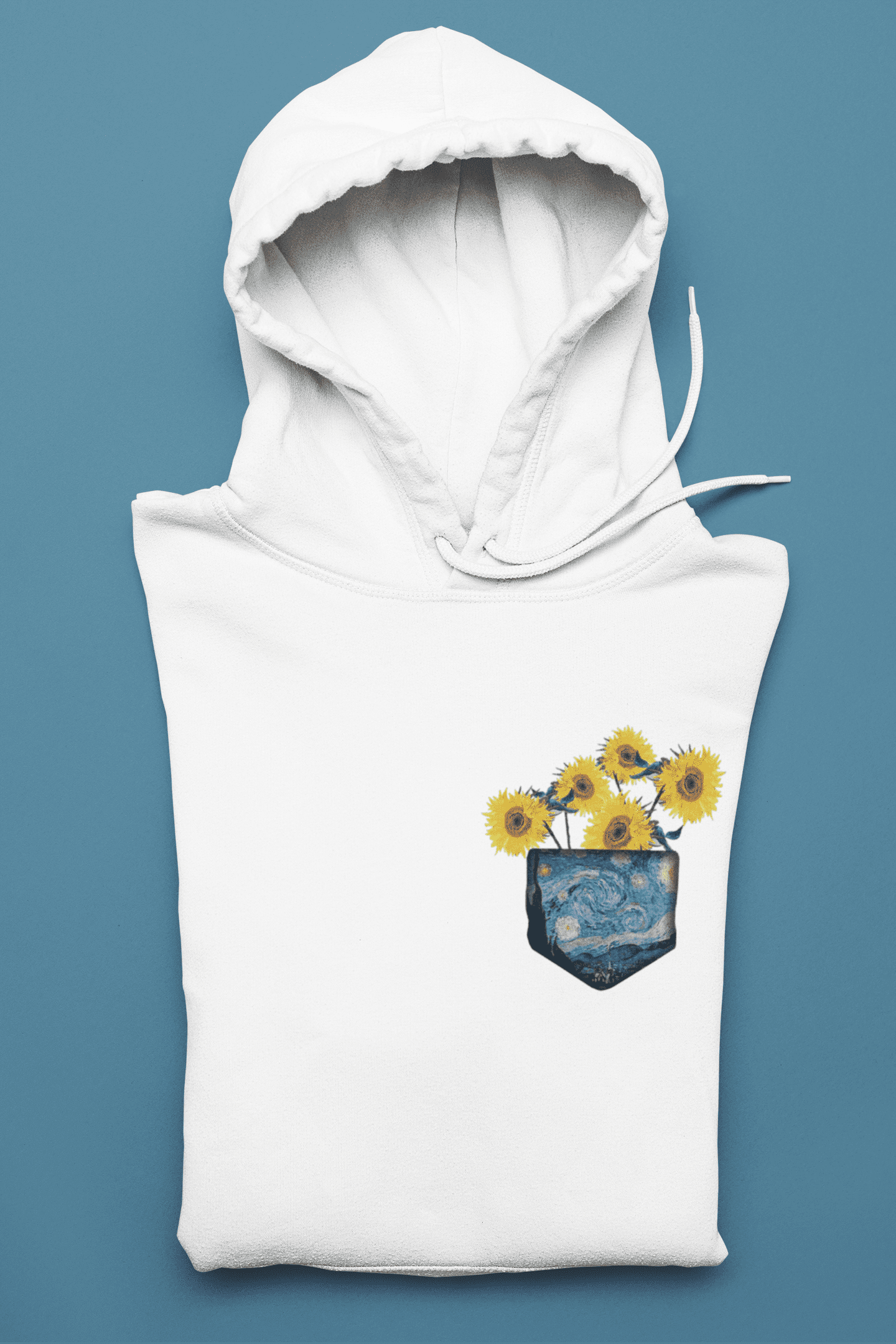 Floral Van Gogh Hoodie