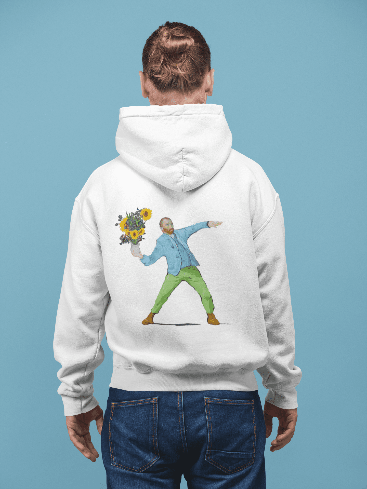 Floral Van Gogh Hoodie