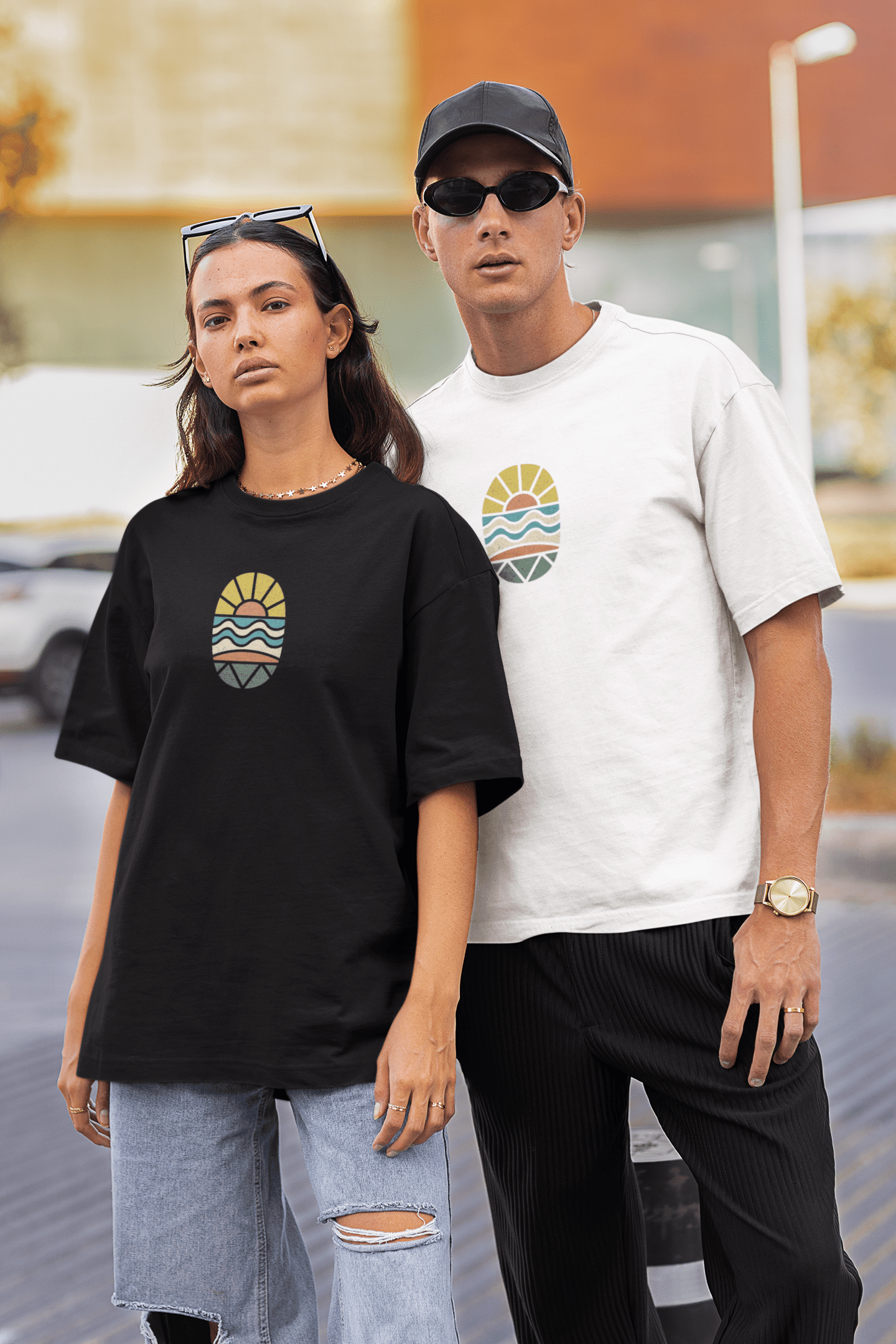 Sunshine Oversize T-Shirt - Görsel 3